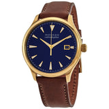 Movado Heritage Quartz Blue Dial Men's Watch #3650028 - Watches of America