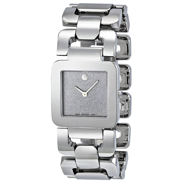 Movado Luma Silver Dial Stainless Steel Ladies Watch #0606544 - Watches of America
