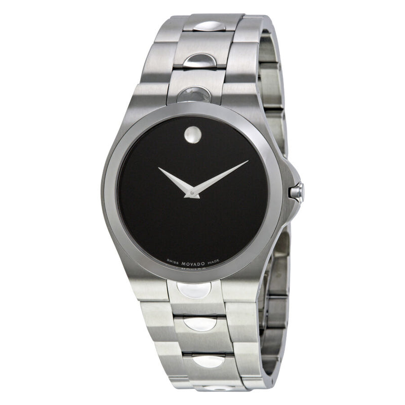 Movado Luno Black Dial Men's Watch #0605556 - Watches of America