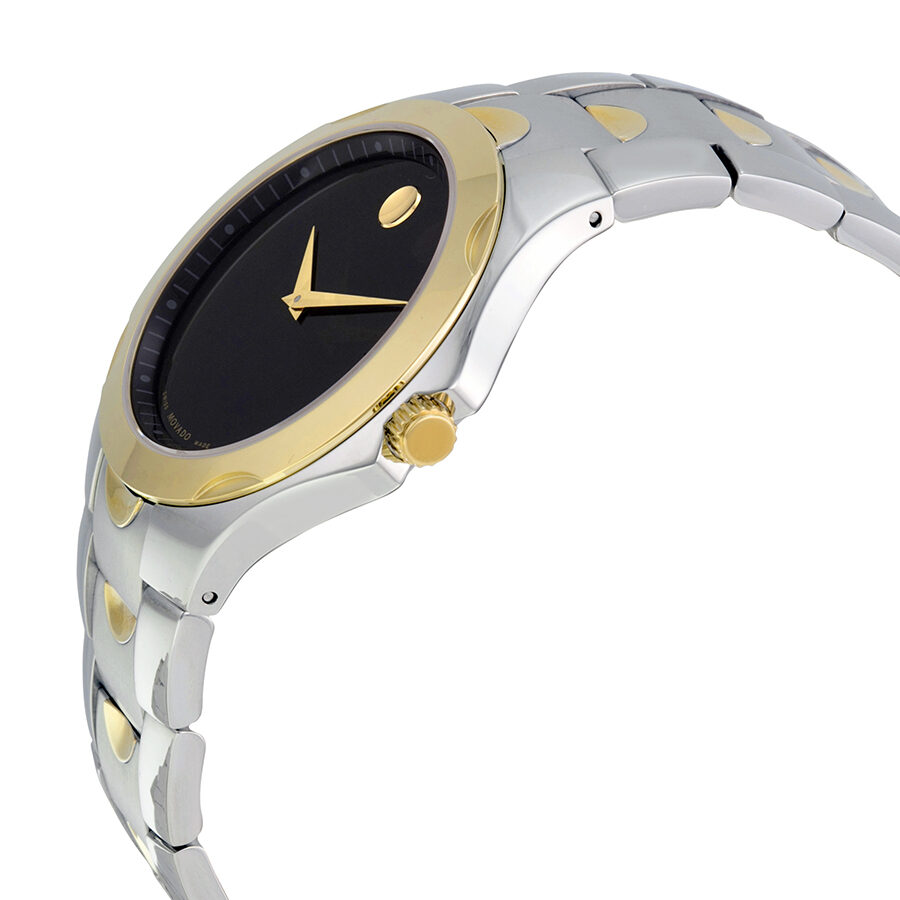 Movado store luno black