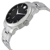 Movado LX Black Dial Stainless Steel Men's Watch #0606626 - Watches of America #2