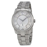 Movado LX Silver Dial Stainless Steel Ladies Watch #0606618 - Watches of America