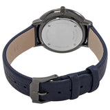 Movado Modern 47 Ultra Slim Quartz Blue Museum  Dial Ladies Watch #0607341 - Watches of America #3
