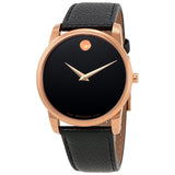 Movado Museum Black Dial Men's Watch #0607060 - Watches of America