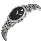 Movado Museum Black Dial Stainless Steel Ladies Watch #0606505 - Watches of America #2