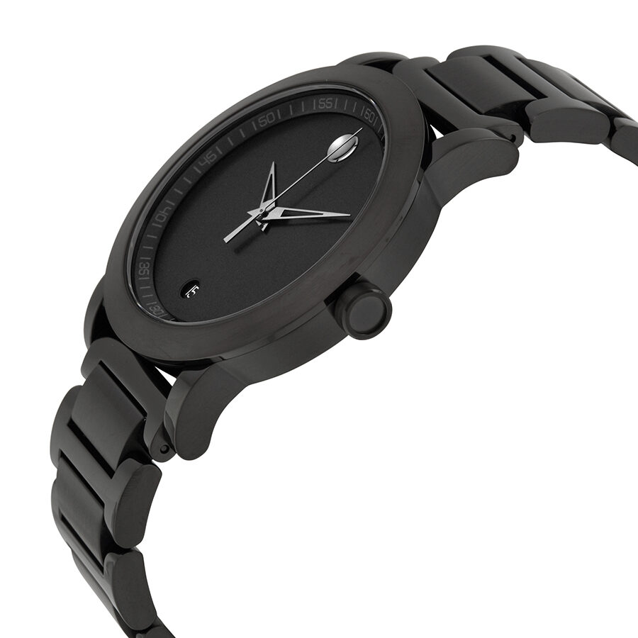 Movado museum sport black outlet
