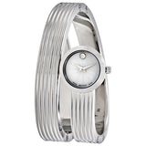 Movado Museum Wrap Mother of Pearl Dial Ladies Watch #0606805 - Watches of America