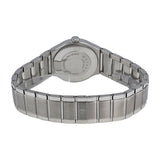 Movado Quadro Black Dial Diamond Bezel Ladies Watch 0#606495 - Watches of America #3