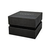 Movado Quadro Black Dial Diamond Bezel Ladies Watch 0#606495 - Watches of America #4