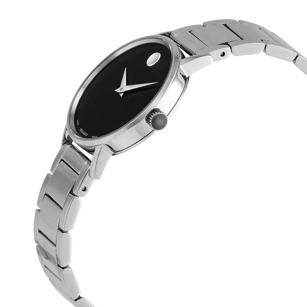 Movado Quartz Black Museum Dial Unisex Watch #0607234 - Watches of America #2
