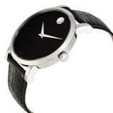 Movado Red Label Automatic Black Dial Men's Watch #0606112 - Watches of America #2