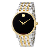 Movado Red Label Automatic Black Dial Men's Watch #0607008 - Watches of America