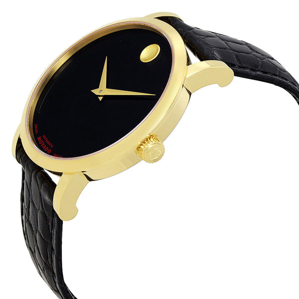 Movado Red Label  Automatic Black Dial Men's Watch #0607007 - Watches of America #2