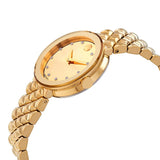 Movado Sapphire Gold Mirror Diamond Dial Ladies Watch #0607107 - Watches of America #2