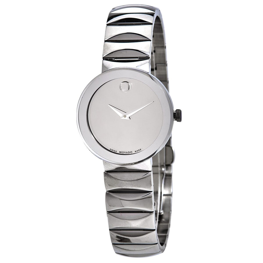 Movado Sapphire Silver Mirror Movado Mirror Face Watch Movado
