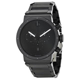 Movado Sapphire Synergy Black Dial Men's Watch #0606801 - Watches of America