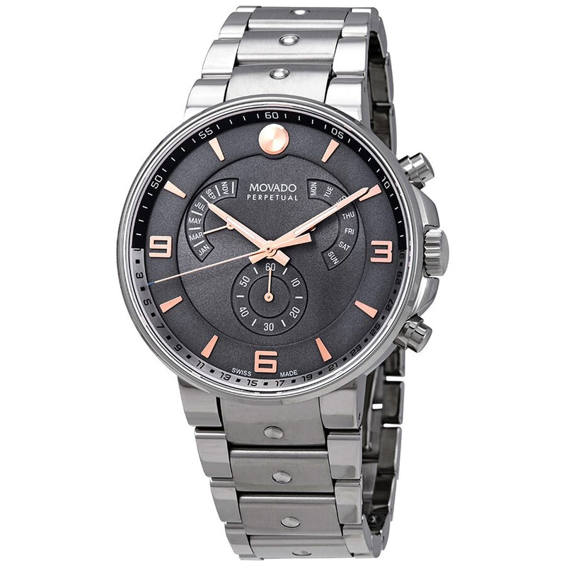 Movado se sales pilot black