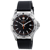 Movado Series 800 Black/Orange Dial Men's Watch #2600099 - Watches of America