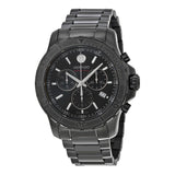 Movado Series 800 Chronograph Black PVD Men's Watch #2600119 - Watches of America