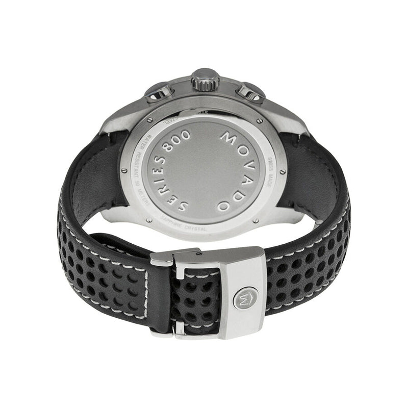 Movado Series 800 Quartz Chronograph Black Dial Men's Watch #2600096 - Watches of America #3