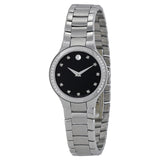 Movado Serio Diamond Museum Dial Ladies Watch #0606491 - Watches of America