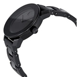 Movado Small Bold Black Dial Black Bracelet Quartz Ladies Watch #3600049 - Watches of America #2