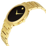 Movado Stiri Black Dial Gold-tone Stainless Steel Men's Watch #0606941 - Watches of America #2