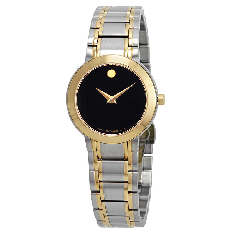Movado Stiri Black Dial Ladies Watch 606951#0606951 - Watches of America