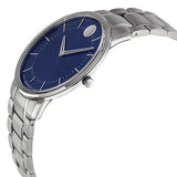 Movado TC Blue Dial Stainless Steel Men's Watch #0606688 - Watches of America #2