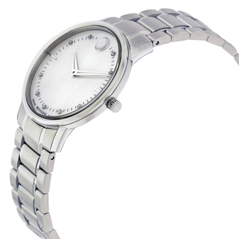 Movado TC Diamond Mother of Pearl Dial Ladies Watch #0606691 - Watches of America #2
