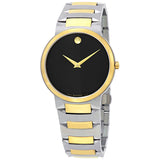 Movado Temo Black Dial Men's Watch #0606952 - Watches of America