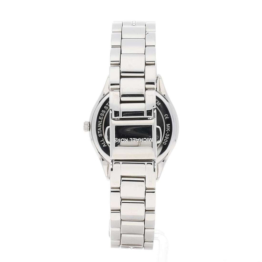 Michael Kors Lauryn Crystal Mother of Pearl Dial Ladies Watch