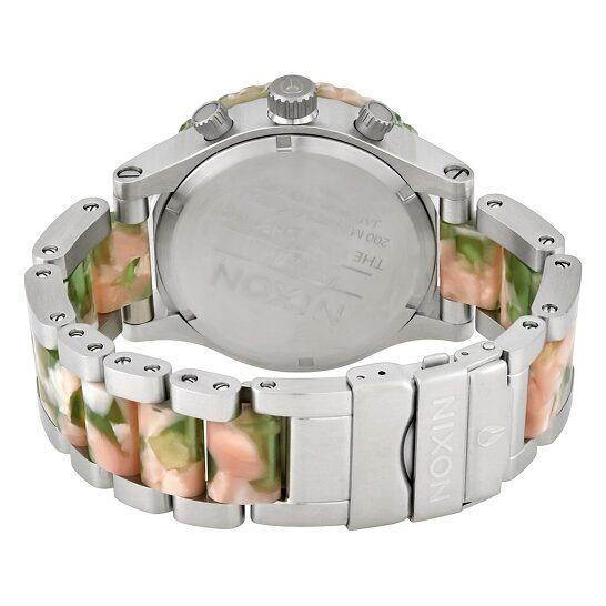 Nixon 42-20 Mint Julep Chronograph Silver Dial Women's Watch Women's Watch A037-1539 - Watches of America #4