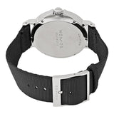 Nomos Ahoi Automatic White Dial Black Textile Men's Watch #555 - Watches of America #3