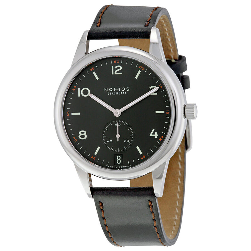 Nomos Club Datum Snob Nomos Club Automat Datum Dunkel Black Dial