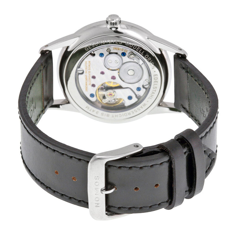 Nomos Orion 38 Datum Weib White Dial Stainless Steel Men's Watch