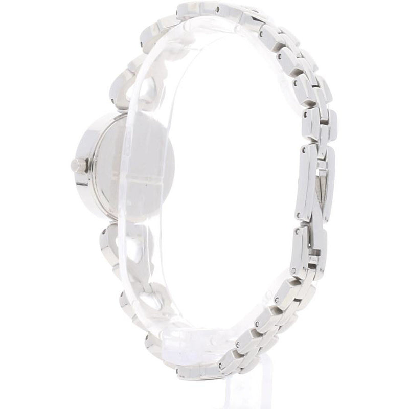 Bulova Swarovski Crystals Set White Mother of Pearl Dial Ladies Watch 96X136