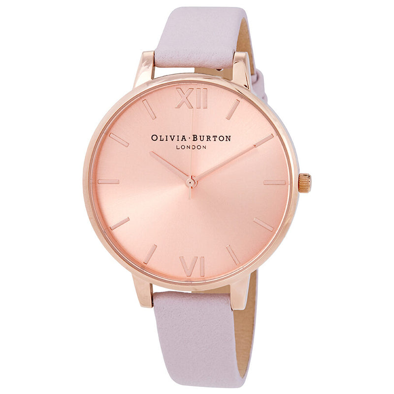Olivia Burton Sunray Rose Gold Dial Ladies Watch #OB16BD110 - Watches of America