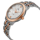 Omega De Ville Prestige Silver Diamond Dial Ladies Watch #424.20.33.60.52.001 - Watches of America