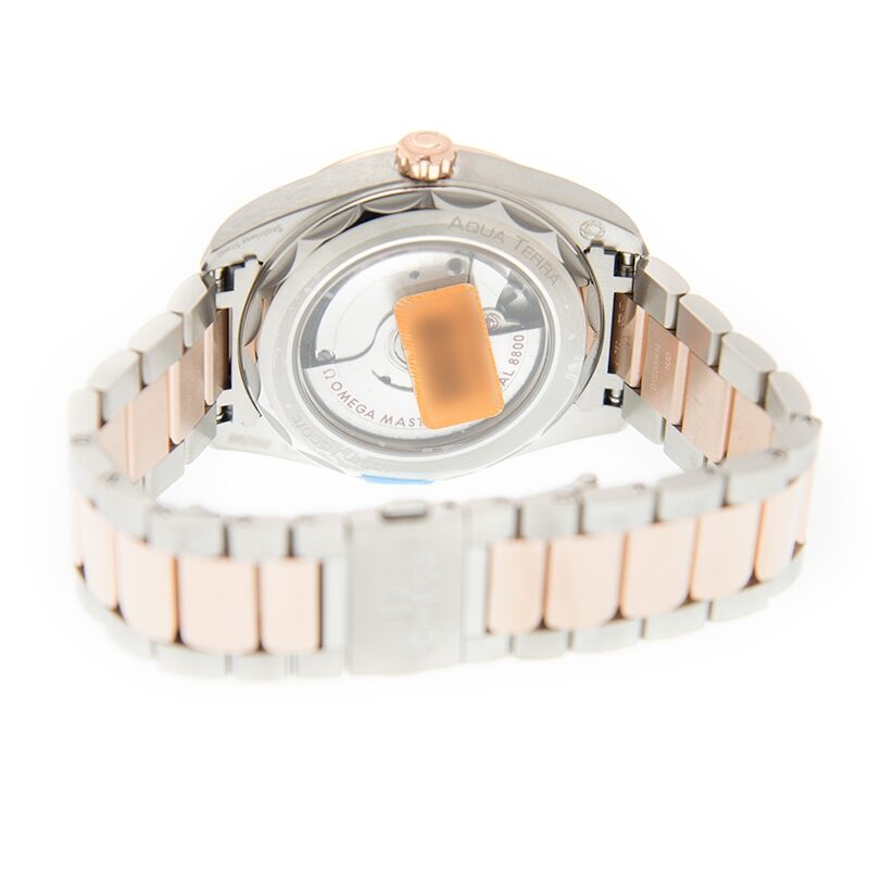 Omega Seamaster Aqua Terra Automatic Diamond Ladies Watch #220.25.38.20.55.001 - Watches of America #3