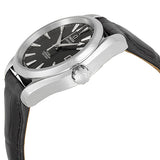 Omega Aqua Terra Black Dial Black Leather Automatic Men's Watch #23113392101001 - Watches of America #2