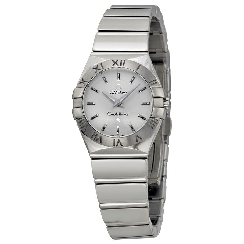 Omega Constellation 09 Silver Dial Ladies Watch #123.10.24.60.02.002 - Watches of America