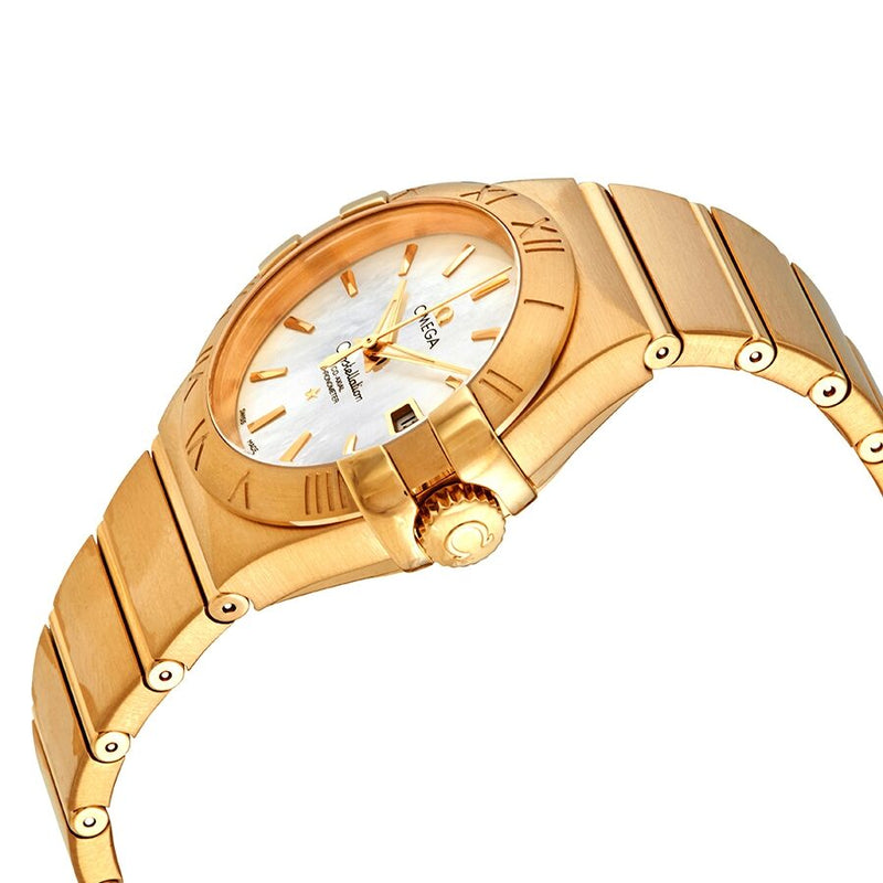 Omega Constellation Automatic 18kt Yellow Gold Ladies Watch #123.50.31.20.05.002 - Watches of America #2