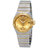 Omega Constellation Automatic Champagne Dial Ladies Watch #123.20.27.20.58.001 - Watches of America