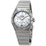 Omega Constellation Automatic Mother of Pearl Dial Ladies Watch #127.10.27.20.55.001 - Watches of America