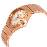 Omega Constellation 18kt Rose Gold Automatic Diamond Ladies Watch #123.50.35.20.52.001 - Watches of America #2