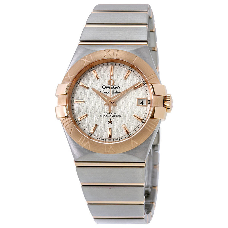 Omega Constellation Automatic Silver Dial Men's Watch #123.20.35.20.02.005 - Watches of America