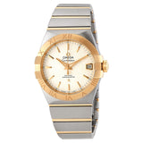 Omega Constellation Automatic White Opaline Men's Dial Watch #123.20.38.21.02.006 - Watches of America