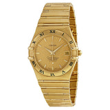 Omega Constellation Automatic Yellow Gold Men's Watch #1102.10.00 - Watches of America