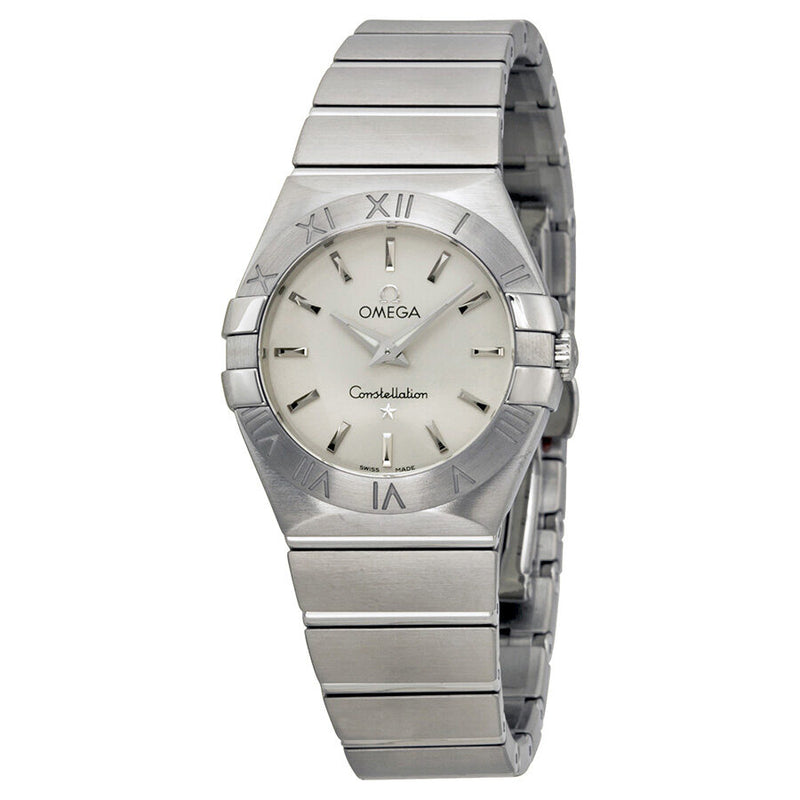 Omega Constellation Silver Dial Ladies Watch #123.10.27.60.02.001 - Watches of America